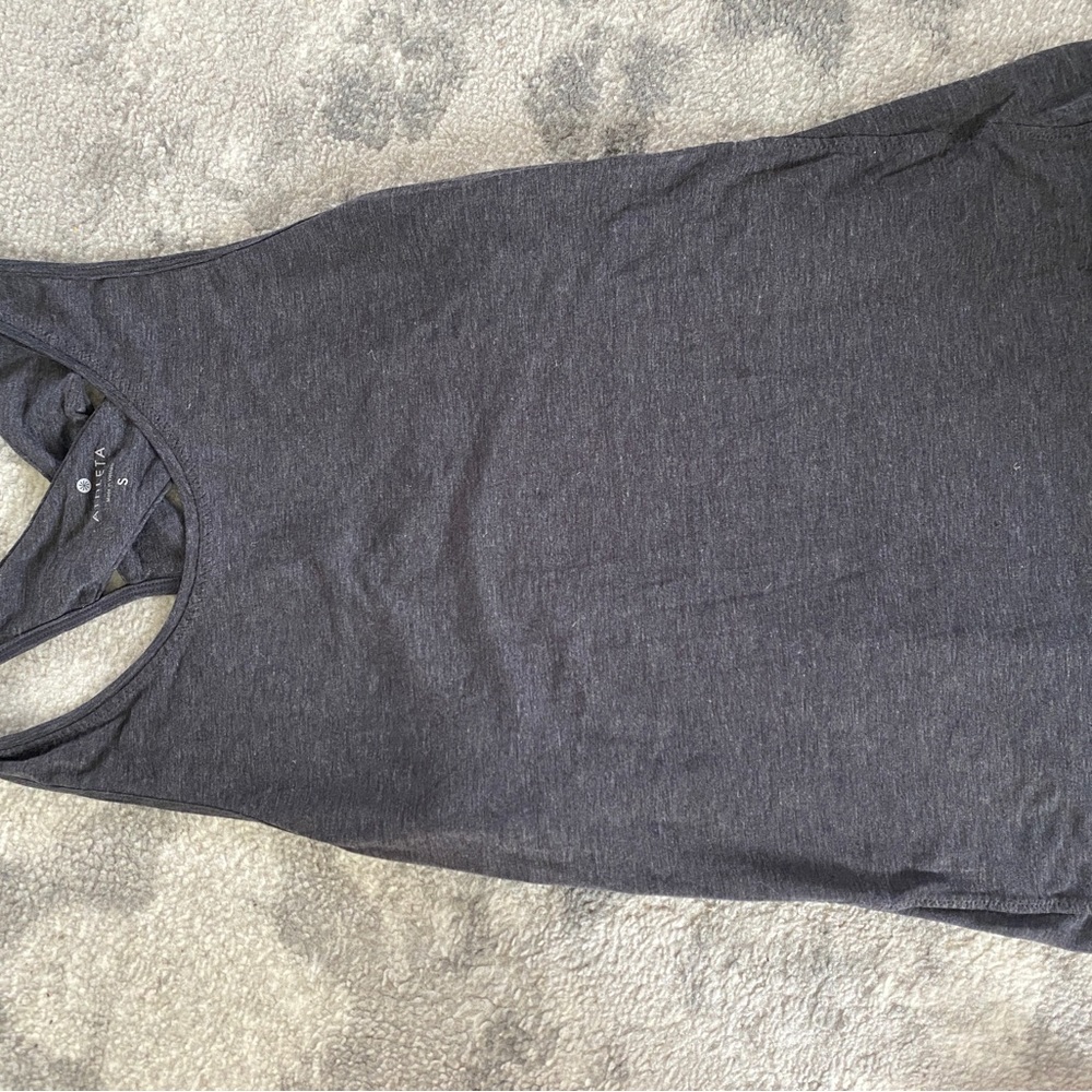 Athleta Grey Workout top
